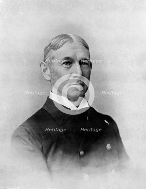 Rear-Admiral Compton Domvile, British naval officer, 1896. Artist: R Ellis
