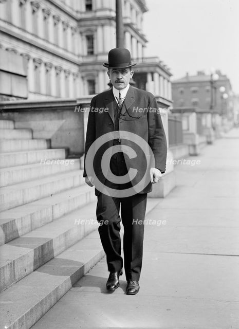 Rear Admiral Victor Blue, U.S.N.; Chief Bur. Nav., 1917. Creator: Harris & Ewing.