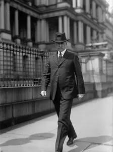 Rear Admiral William Shepherd Benson, US Navy Chief of Naval Operations, 1914. Creator: Harris & Ewing