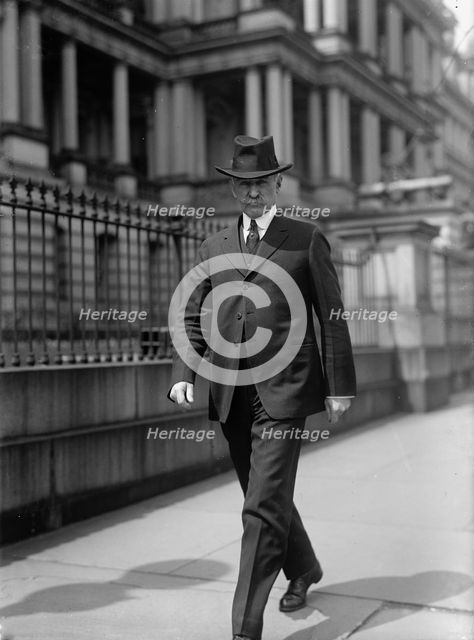 Rear Admiral William Shepherd Benson, US Navy Chief of Naval Operations, 1914. Creator: Harris & Ewing.