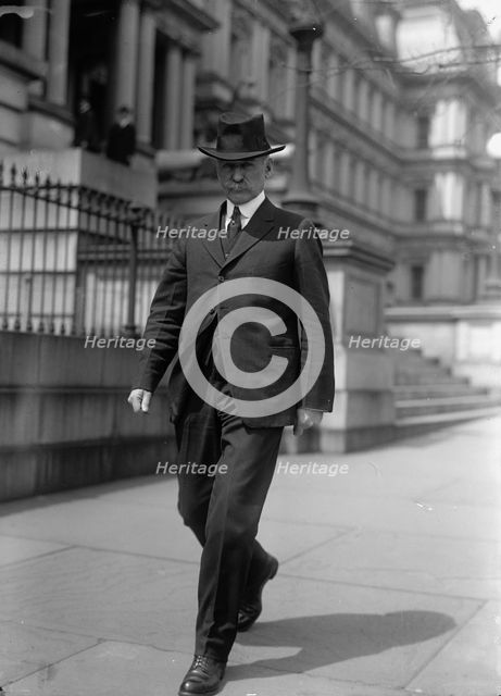Rear Admiral William Shepherd Benson, US Navy Chief of Naval Operations, 1914. Creator: Harris & Ewing.