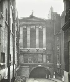 Rear entrance to the Royal Society of Arts, Westminster, London, 1936