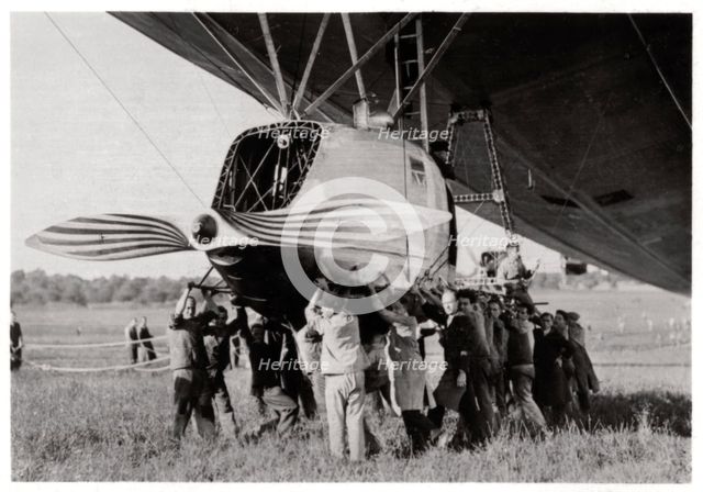 Rear gondola, Zeppelin LZ 127 'Graf Zeppelin', 1933. Artist: Unknown