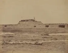 Rear of the North Fort After Its Capture, Showing the Retreat of the Chinese Army, August 21, 1860, Creator: Felice Beato