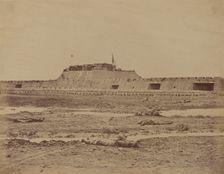 Rear of the North Fort After Its Capture, Showing the Retreat of the Chinese Army, August 21, 1860, Creator: Felice Beato