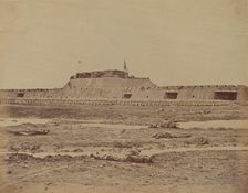 Rear of the North Fort After Its Capture, Showing the Retreat of the Chinese Army, August 21, 1860, Creator: Felice Beato