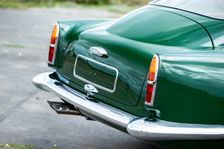 Rear of a 1961 Aston Martin DB4 GT previously owned by Donald Campbell. Creator: Unknown