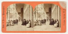 Rear Piazza, Grand Union Hotel, Saratoga, N.Y., 1875/99. Creator: Baker & Record