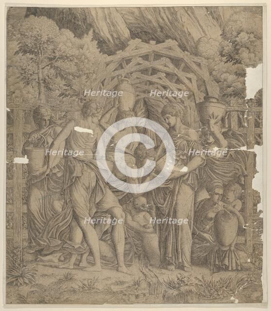 Rebecca and Eliezer at the Well, ca. 1542-45. Creator: Master IQV.