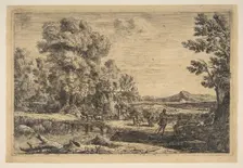 Rebecca and Eliezer, ca. 1638-41. Creator: Claude Lorrain