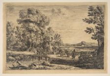 Rebecca and Eliezer, ca. 1638-41. Creator: Claude Lorrain