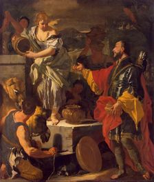 Rebecca at the Well, 1700. Creator: Francesco Solimena