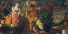 Rebecca at the Well, c. 1582/1588. Creators: Paolo Veronese, Workshop of Veronese