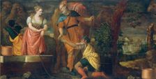 Rebecca at the Well, c. 1582/1588. Creators: Paolo Veronese, Workshop of Veronese