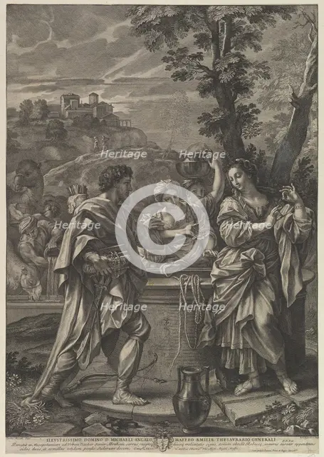 Rebecca at the Well. Creator: Robert van Audenaerde.