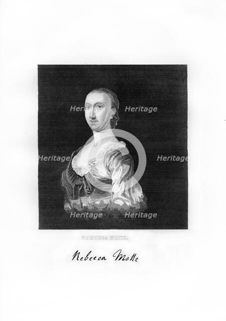 Rebecca Brewton Motte, American patriot and plantation owner, 1872. Artist: Unknown