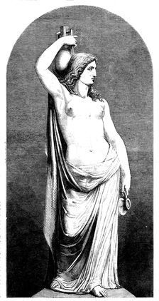 "Rebecca" - by E. Davis - in the South Kensington Museum, 1858. Creator: Unknown