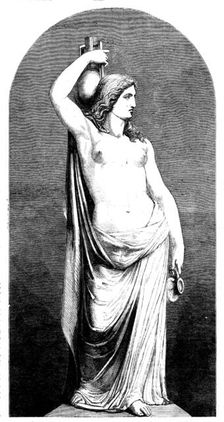 "Rebecca" - by E. Davis - in the South Kensington Museum, 1858. Creator: Unknown