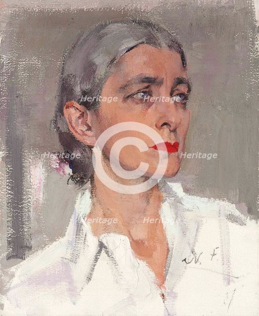 Rebecca Salsbury James, c1935. Creator: Feshin (Fechin), Nicolai Ivanovich (1881-1955).