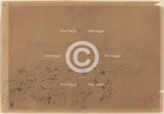 Rebel Works at Yorktown, 1862. Creator: Winslow Homer.