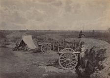 Rebel Works in Front of Atlanta, GA, No. 4, 1864. Creator: George N. Barnard