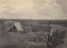 Rebel Works in Front of Atlanta, Georgia No. 4, 1860s. Creator: George N. Barnard