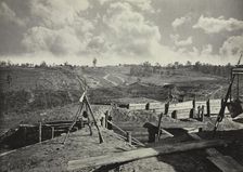 Rebel Works in front of Atlanta, Georgia, No. 5, 1865-1866. Creator: George N. Barnard (American, 1819-1902)