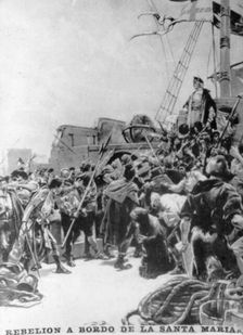 Rebellion on Board, (15th century), 1920s