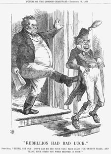 "Rebellion Had Bad Luck", 1865. Creator: John Tenniel