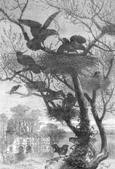 Rebuilding, 1871. Creator: Pearson