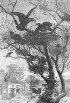 Rebuilding, 1871. Creator: Pearson