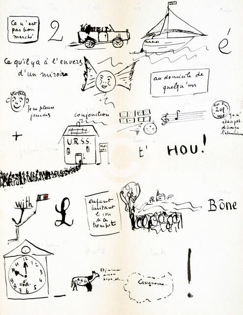 'Rebus: Hou!', c1920-1945. Artist: Robert Desnos