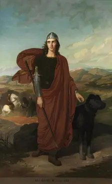 Reccared II, c1858. Creator: Francisco Aznar y García