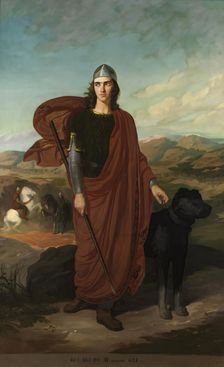 Reccared II, c1858. Creator: Francisco Aznar y García
