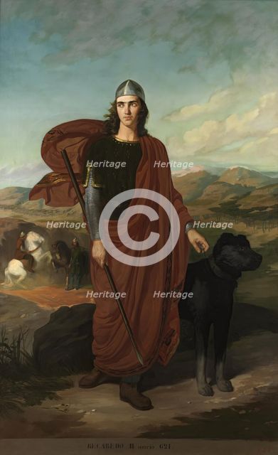 Reccared II, c1858. Creator: Francisco Aznar y García.