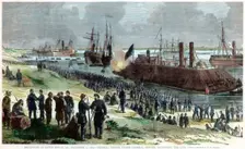 Recapture of Baton Rouge, Louisiana, American Civil War, 17 December 1862