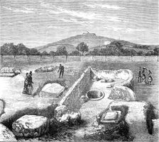 Recent excavations at the Roman Villa, Brading, Isle of Wight: The Well-House, 1881. Creator: Unknown
