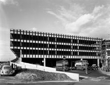Recently completed Doncaster North Bus Station, South Yorkshire, 1967. Creator: Michael Walters