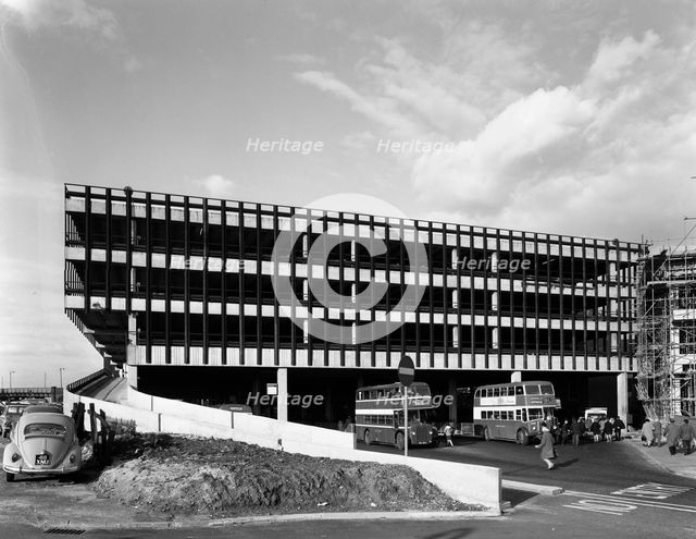 Recently completed Doncaster North Bus Station, South Yorkshire, 1967. Creator: Michael Walters.