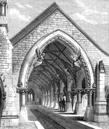 Receiving-House of the Redfern Cemetery, near Sydney, 1870. Creator: Unknown