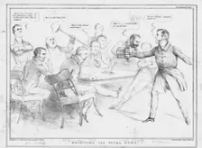 Receiving the Fatal News! 1834. Creator: John Doyle