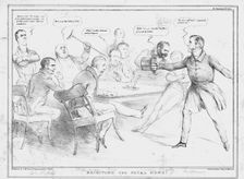 Receiving the Fatal News! 1834. Creator: John Doyle