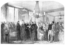 Reception of Major-General Sir William Fenwick Williams at Dover - the Reading of the Corporation Ad Creator: Unknown