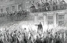 Reception of Hungarian Exiles in Philadelphia, 1850. Creator: Unknown