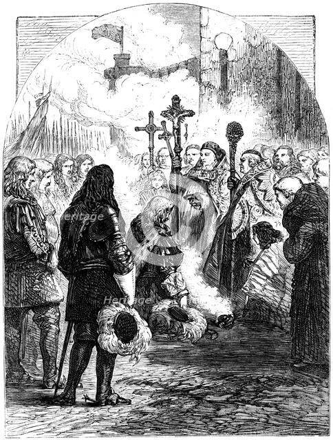 Reception of James II in Dublin, 1689. Artist: Unknown