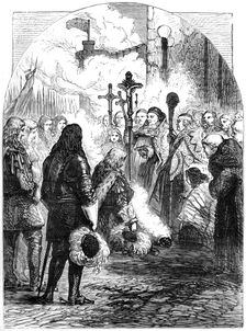 Reception of James II in Dublin, c1689, (19th century)