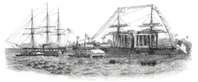 Reception of Lord Gough at Calcutta, 1850. Creator: Unknown