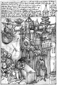 Reception of Richard de Beauchamp, Earl of Warwick, 15th century, (1893)