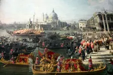 Reception of the French Ambassador in Venice 1726-1727. Artist: Canaletto
