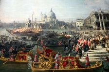 Reception of the French Ambassador in Venice 1726-1727. Artist: Canaletto